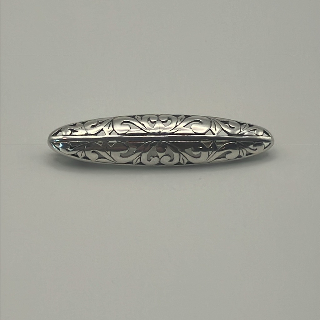 Vintage Jezlaine Sterling Silver Brooch